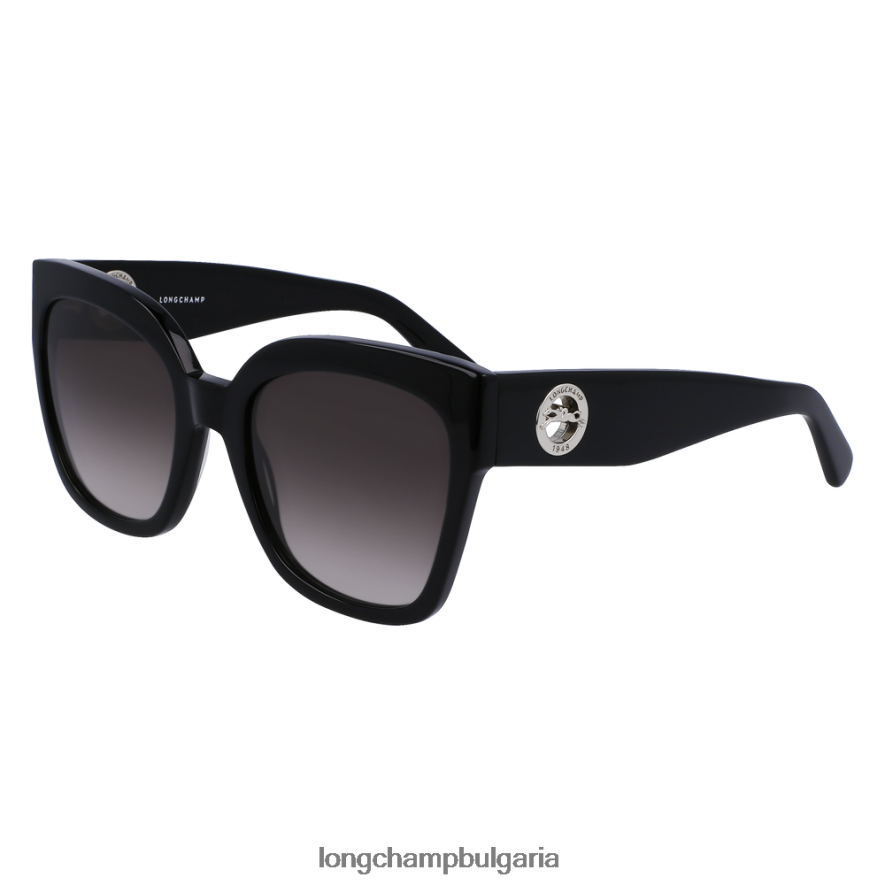 черен Жени колекция слънчеви очила есен/зима 2022 г аксесоари Longchamp 6084PZ897