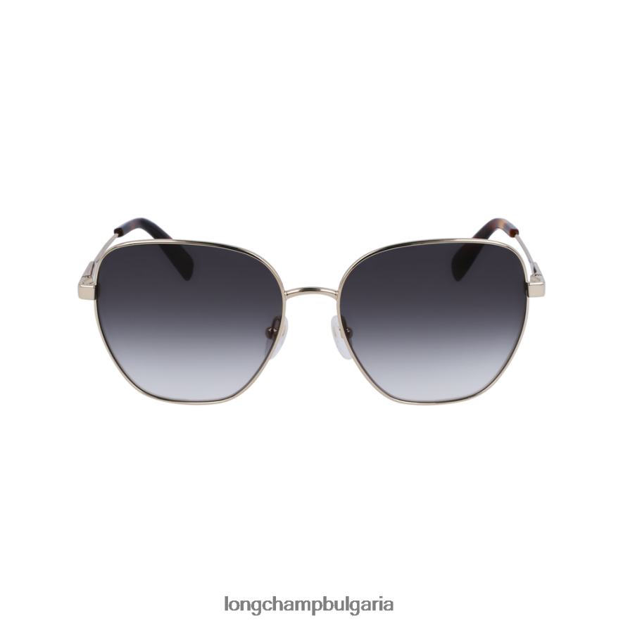 златисто зелено Жени колекция пролет/лято 2023 слънчеви очила аксесоари Longchamp 6084PZ15
