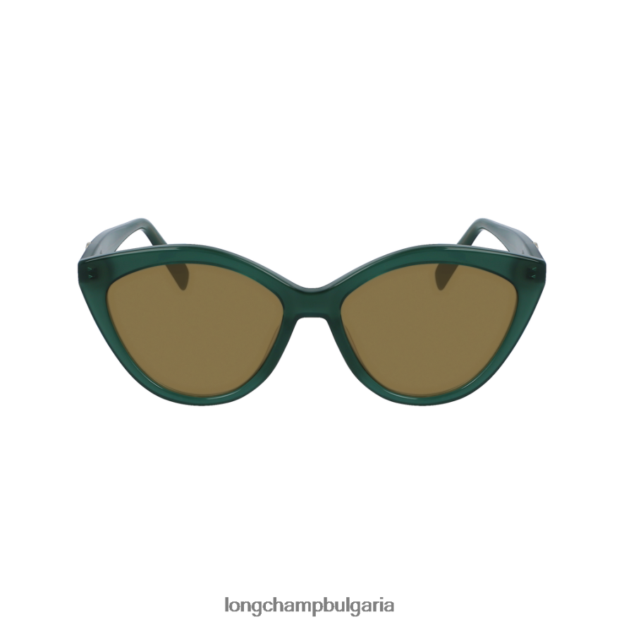 зелено Жени колекция пролет/лято 2023 слънчеви очила аксесоари Longchamp 6084PZ894