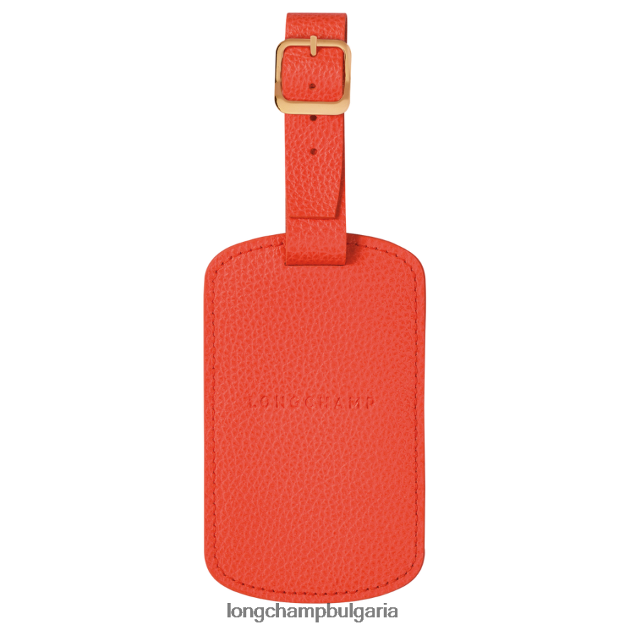 оранжево Жени le foulonne етикет за багаж аксесоари Longchamp 6084PZ852