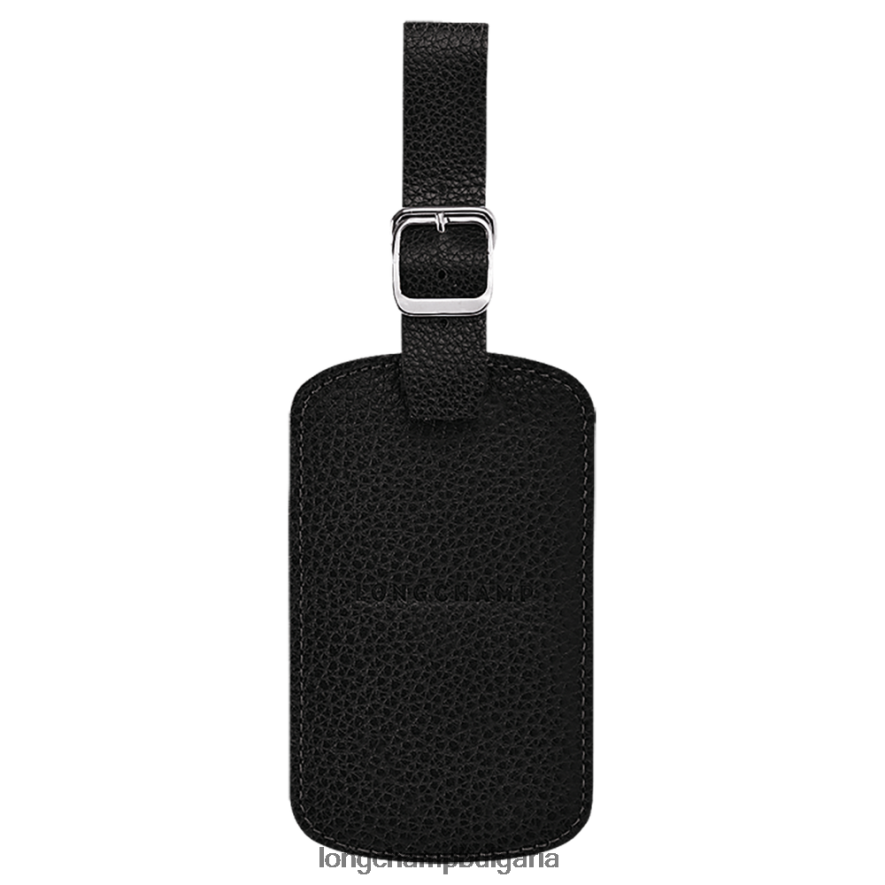 черен Жени le foulonne етикет за багаж аксесоари Longchamp 6084PZ853