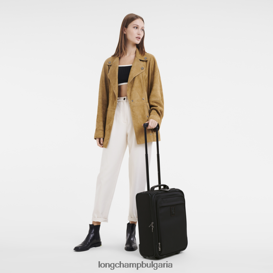 черен Жени куфар boxford чанти Longchamp 6084PZ846
