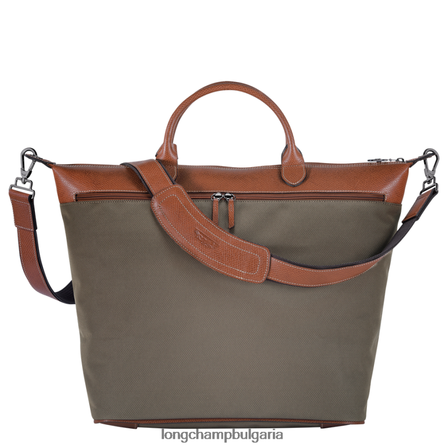 кафяво Жени пътна чанта boxford чанти Longchamp 6084PZ763