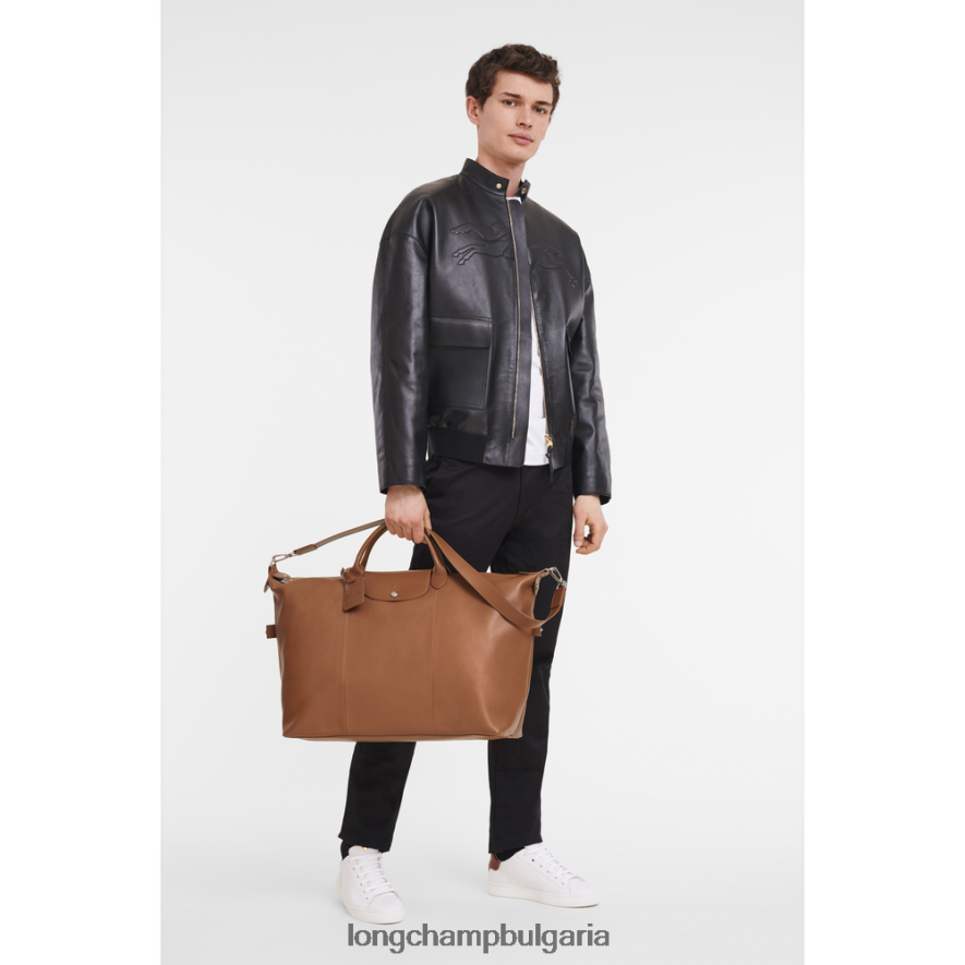 карамел Жени le foulonne пътна чанта чанти Longchamp 6084PZ829