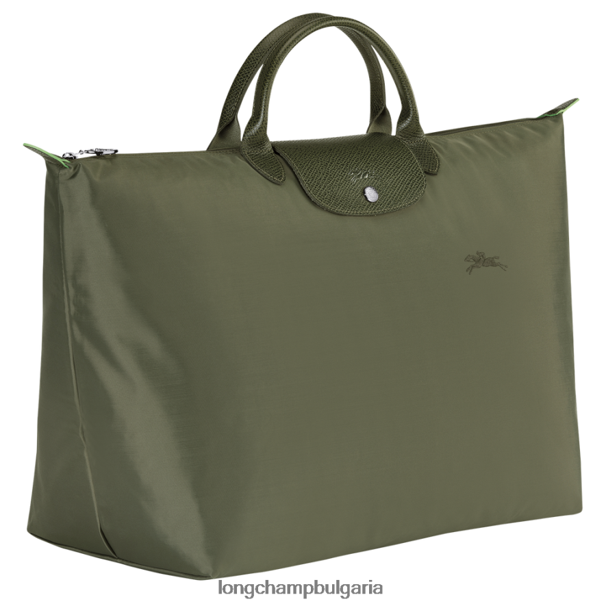 гора Жени зелена пътна чанта le pliage чанти Longchamp 6084PZ787