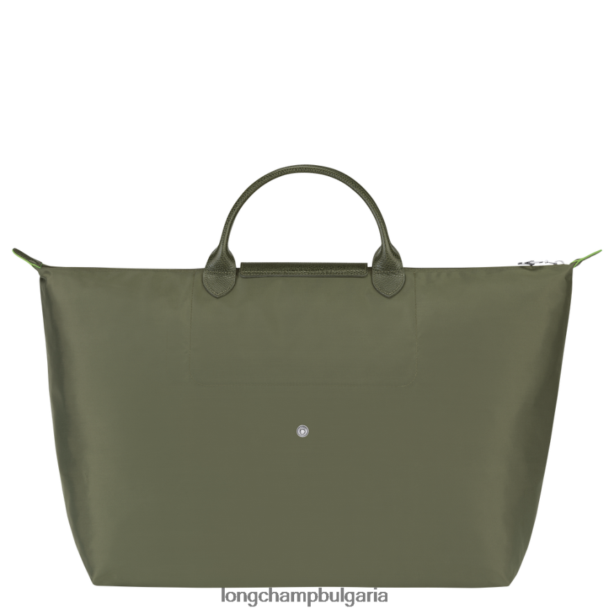 гора Жени зелена пътна чанта le pliage чанти Longchamp 6084PZ787
