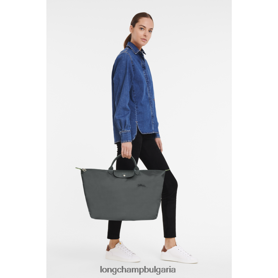 графит Жени зелена пътна чанта le pliage чанти Longchamp 6084PZ789