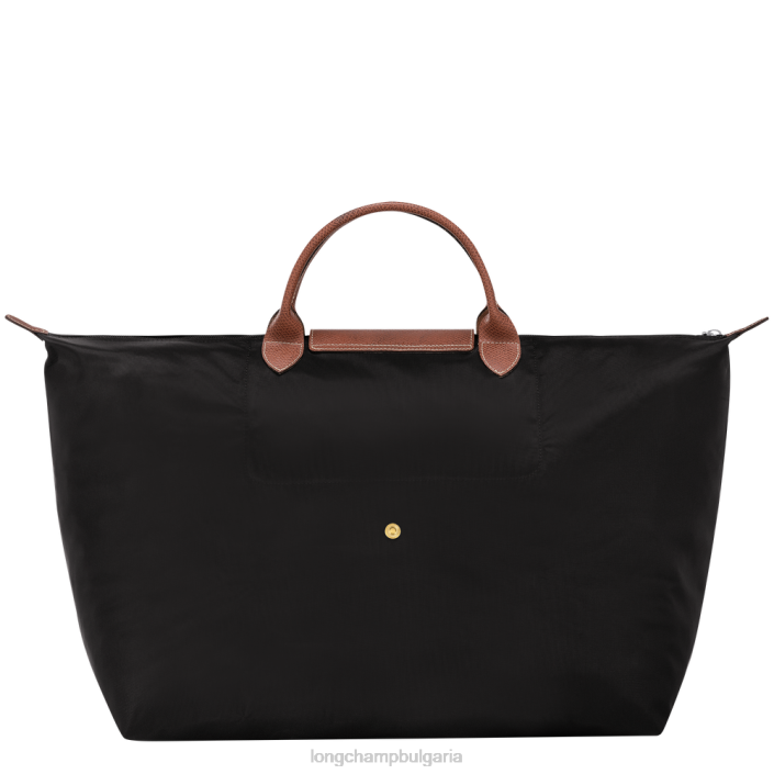 черен Жени le pliage оригинална чанта за пътуване чанти Longchamp 6084PZ805