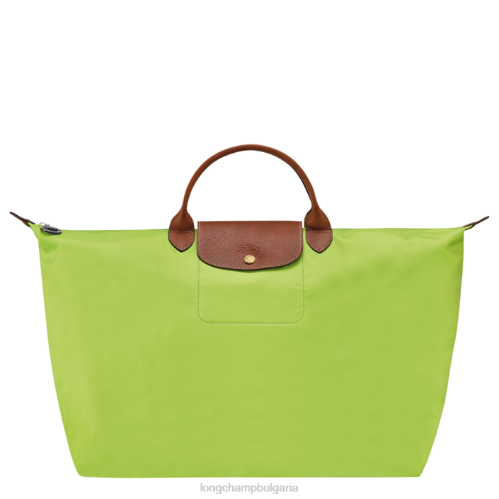 зелена светлина Жени le pliage оригинална чанта за пътуване чанти Longchamp 6084PZ806