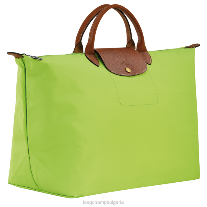зелена светлина Жени le pliage оригинална чанта за пътуване чанти Longchamp 6084PZ806