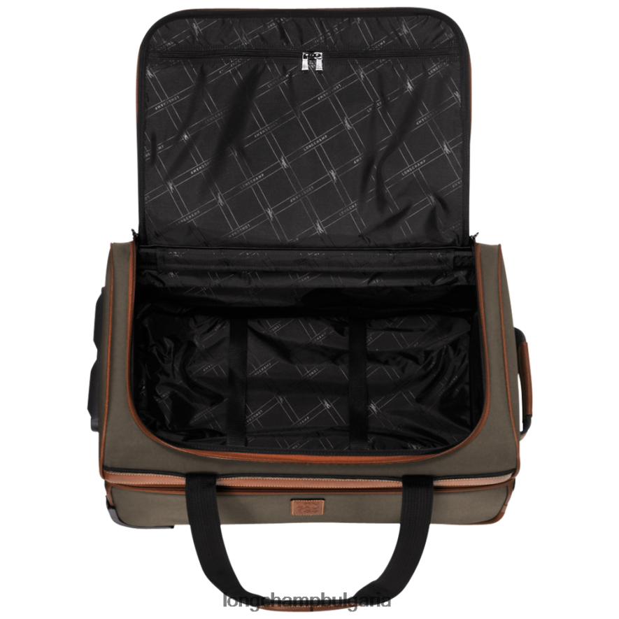 кафяво Жени пътна чанта boxford чанти Longchamp 6084PZ837