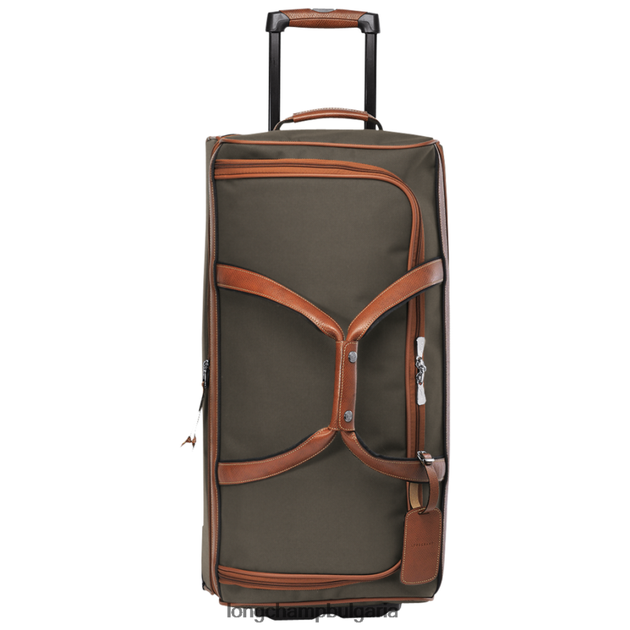 кафяво Жени пътна чанта boxford чанти Longchamp 6084PZ840