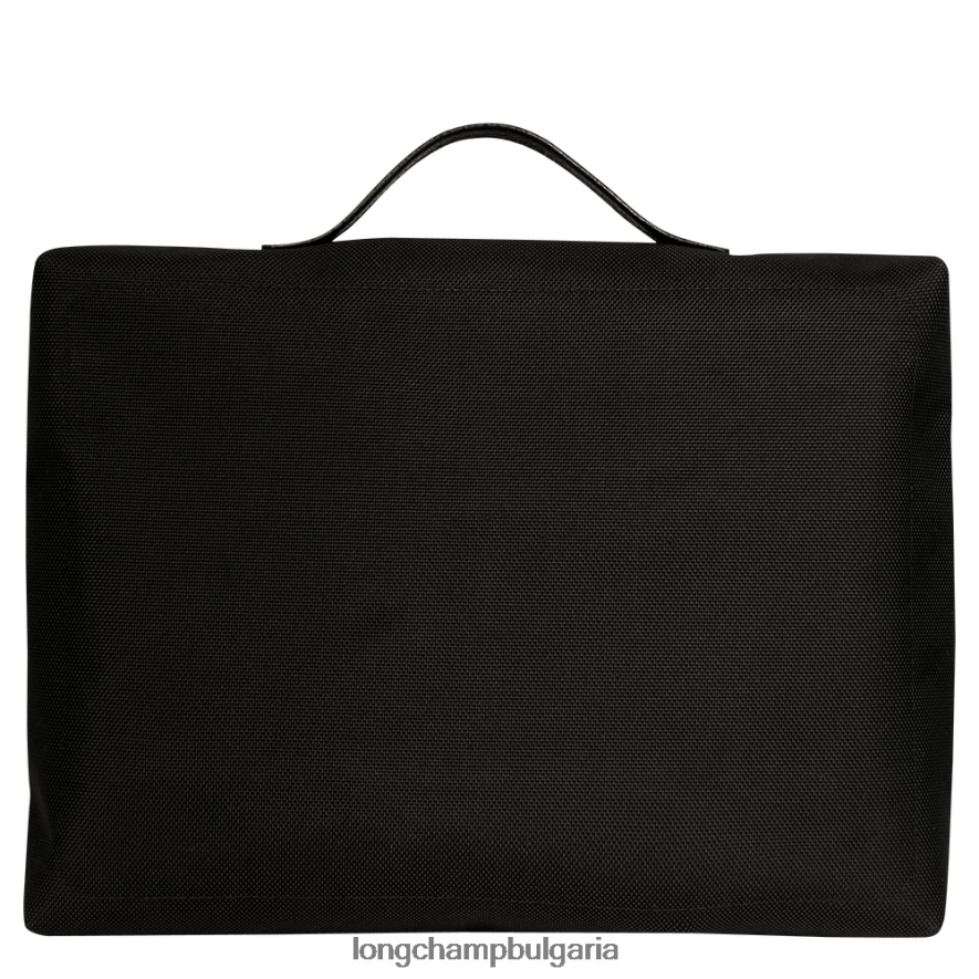 черен мъже куфарче Boxford чанти Longchamp 6084PZ1091
