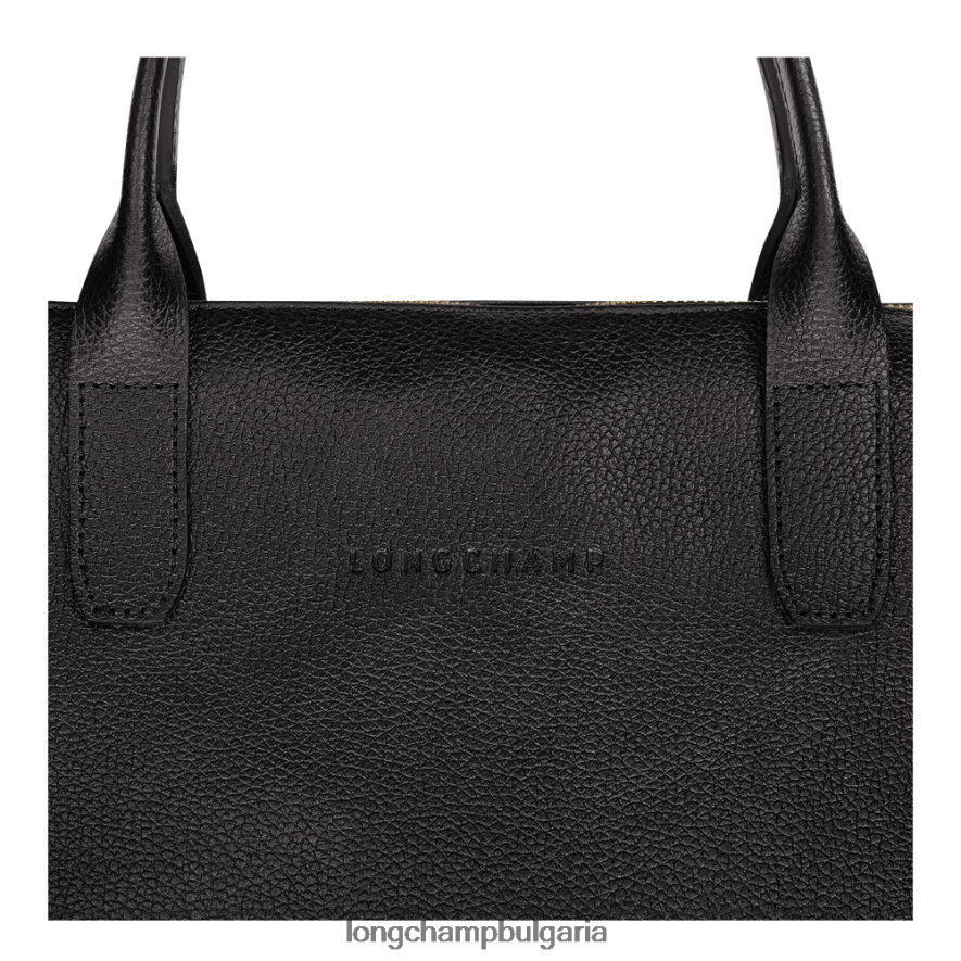 черен мъже le foulonne куфарче чанти Longchamp 6084PZ467