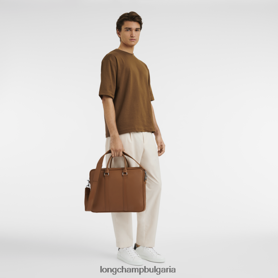 карамел мъже le foulonne куфарче чанти Longchamp 6084PZ480