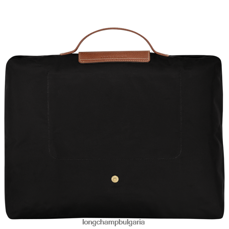 черен мъже le pliage оригинално куфарче чанти Longchamp 6084PZ485