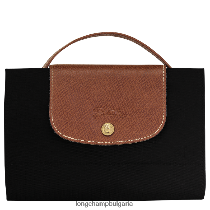 черен мъже le pliage оригинално куфарче чанти Longchamp 6084PZ485