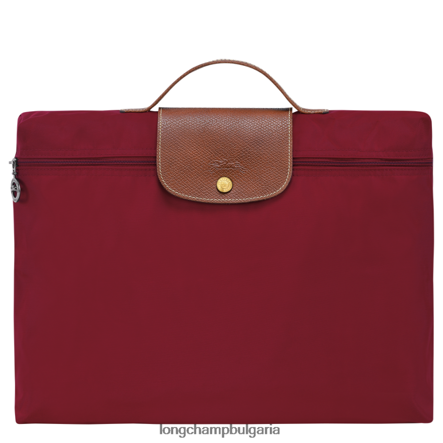 червен мъже le pliage оригинално куфарче чанти Longchamp 6084PZ487