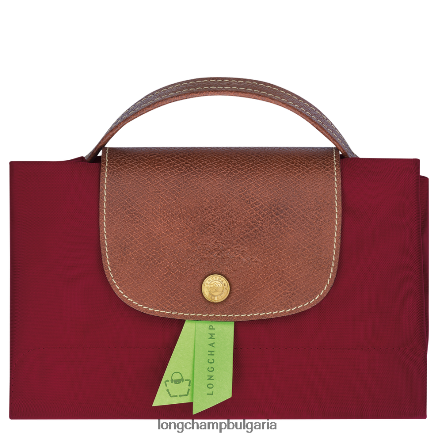 червен мъже le pliage оригинално куфарче чанти Longchamp 6084PZ487