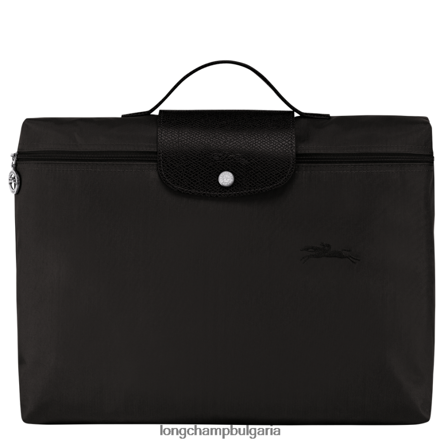 черен мъже зелена папка за документи le pliage чанти Longchamp 6084PZ492