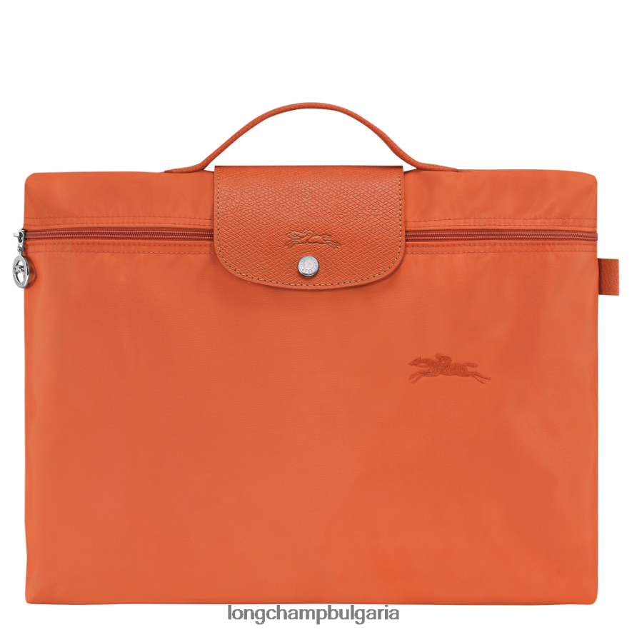 морков мъже зелена папка за документи le pliage чанти Longchamp 6084PZ497