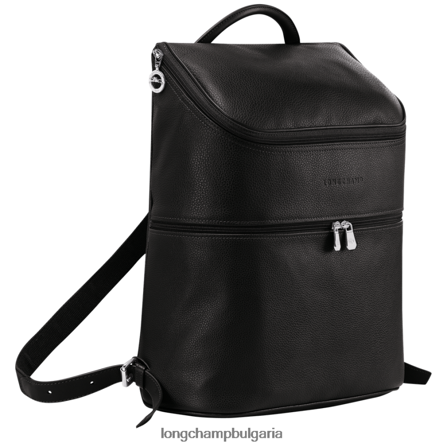 черен мъже раница le foulonne чанти Longchamp 6084PZ448