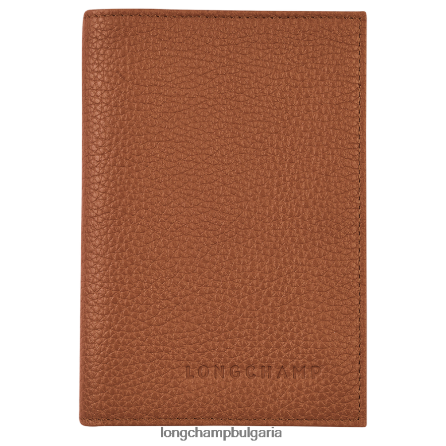 карамел мъже корица за паспорт le foulonne кожени изделия Longchamp 6084PZ726
