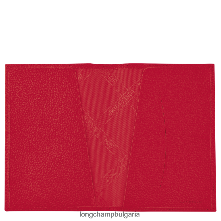 любов мъже корица за паспорт le foulonne кожени изделия Longchamp 6084PZ727