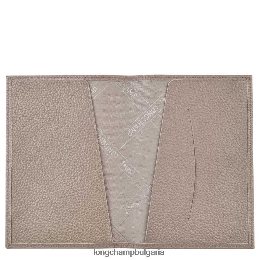 гургулицата мъже корица за паспорт le foulonne кожени изделия Longchamp 6084PZ728