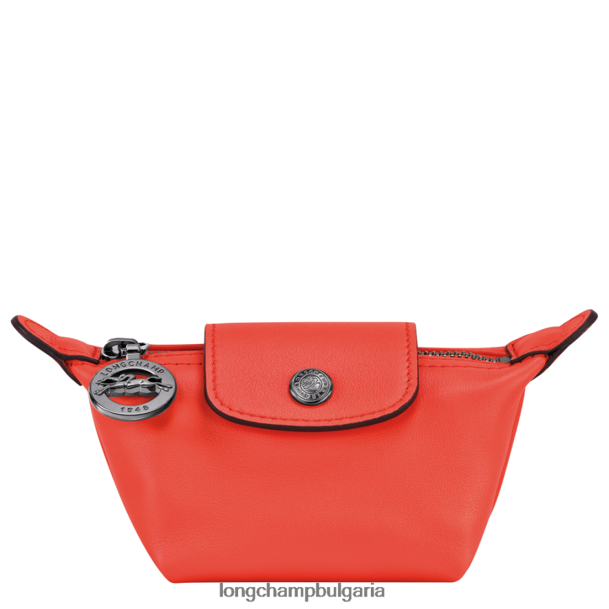 оранжево мъже портмоне за монети le pliage xtra кожени изделия Longchamp 6084PZ545
