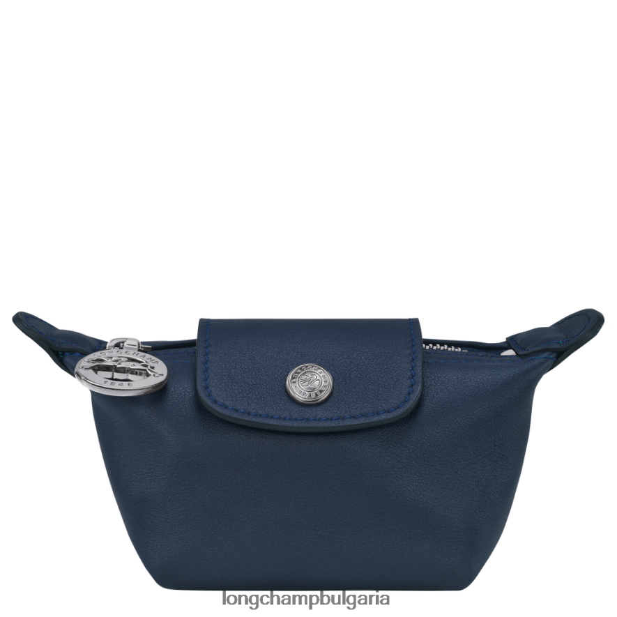 военноморски флот мъже портмоне за монети le pliage xtra кожени изделия Longchamp 6084PZ547