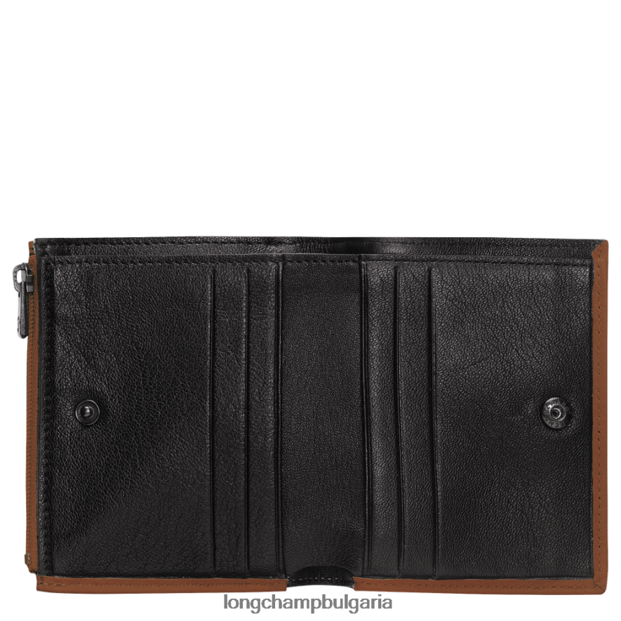 коняк мъже 3d портфейл кожени изделия Longchamp 6084PZ625