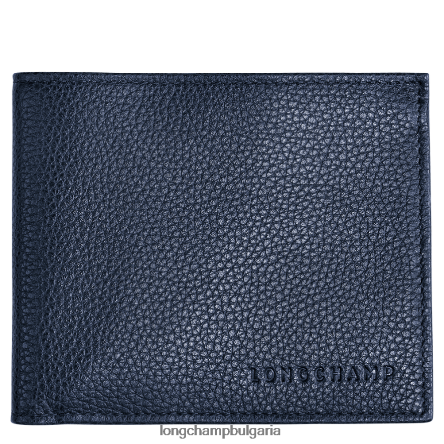 военноморски флот мъже le foulonne портфейл кожени изделия Longchamp 6084PZ628