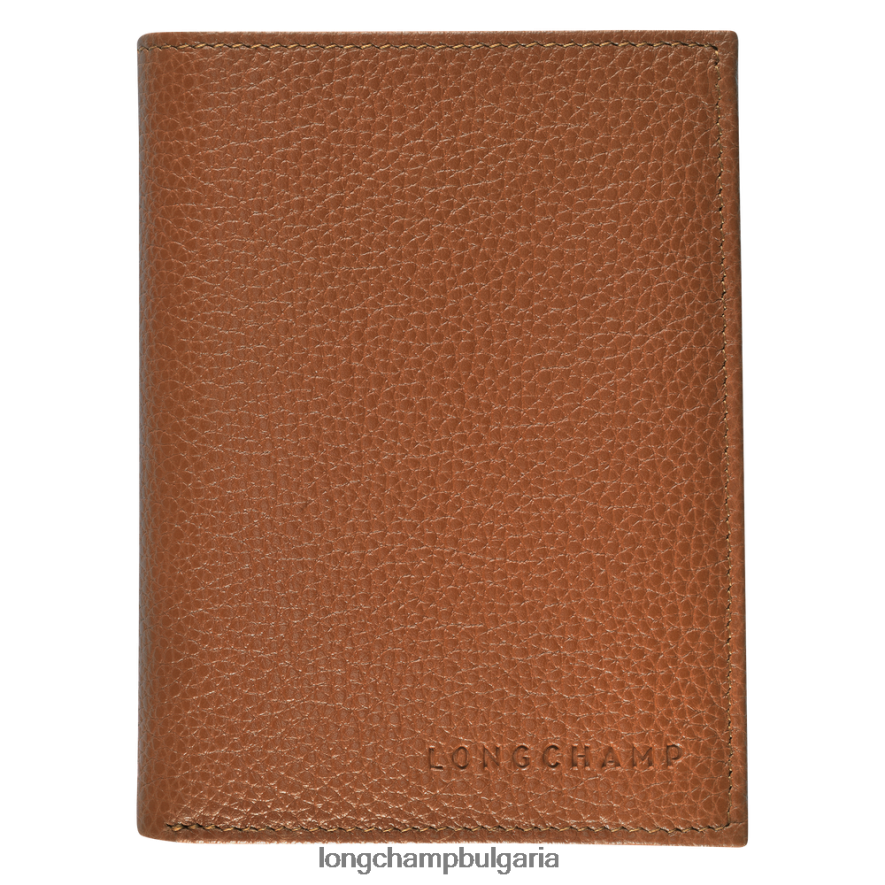 карамел мъже le foulonne портфейл кожени изделия Longchamp 6084PZ632