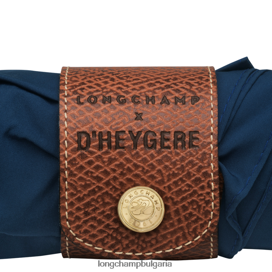 военноморски флот мъже чадър аксесоари Longchamp X D'heygere 6084PZ965