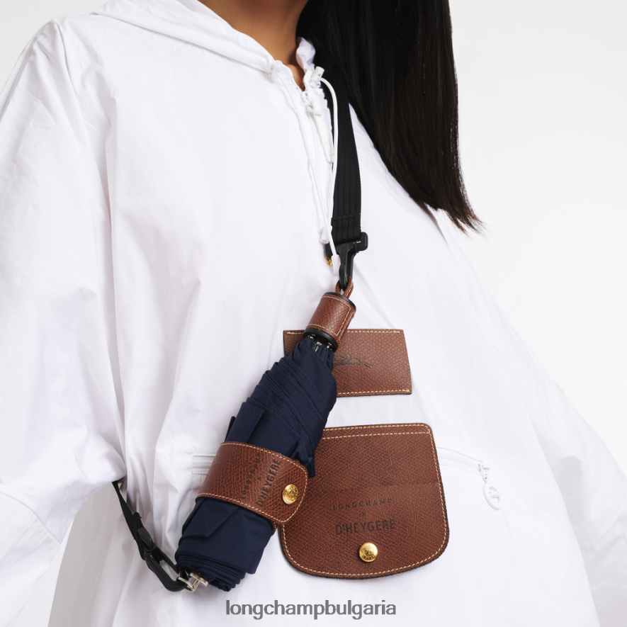военноморски флот мъже чадър аксесоари Longchamp X D'heygere 6084PZ965
