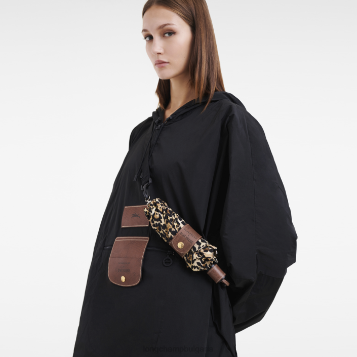 печат на пантера мъже чадър аксесоари Longchamp X D'heygere 6084PZ966