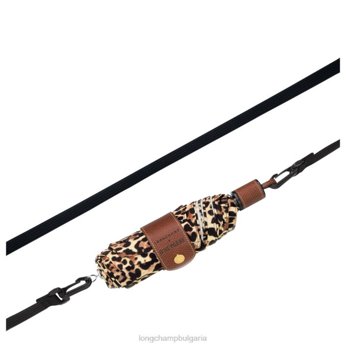 печат на пантера мъже чадър аксесоари Longchamp X D'heygere 6084PZ966