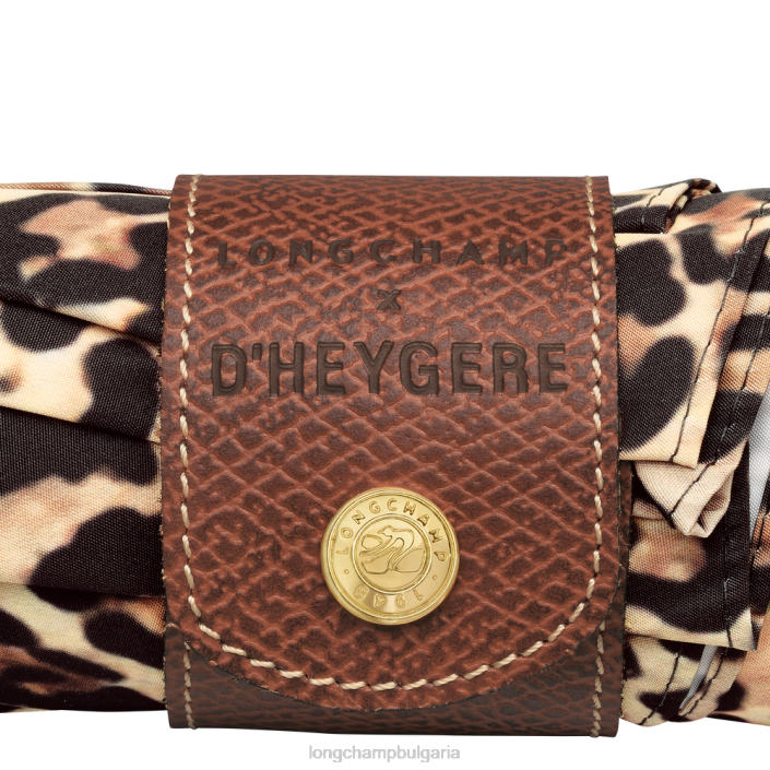 печат на пантера мъже чадър аксесоари Longchamp X D'heygere 6084PZ966