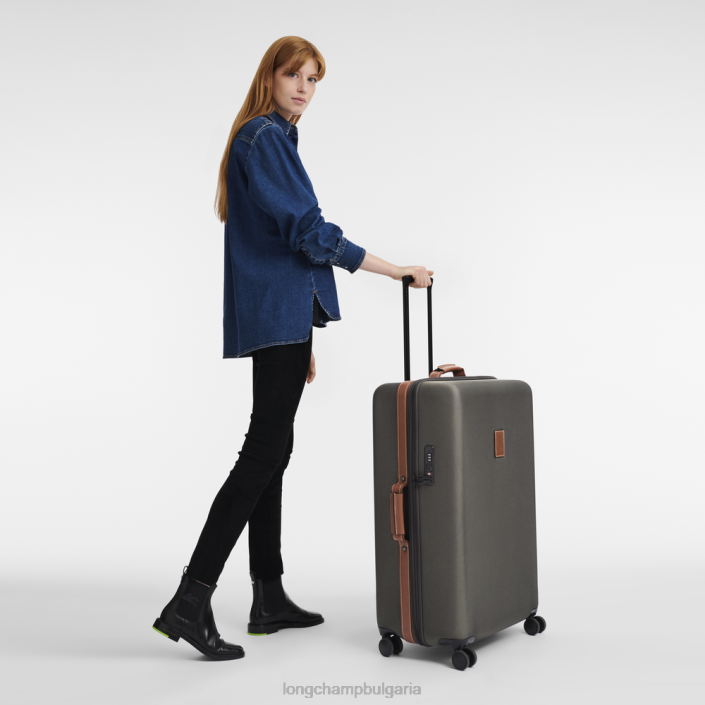 кафяво мъже куфар boxford чанти Longchamp 6084PZ844