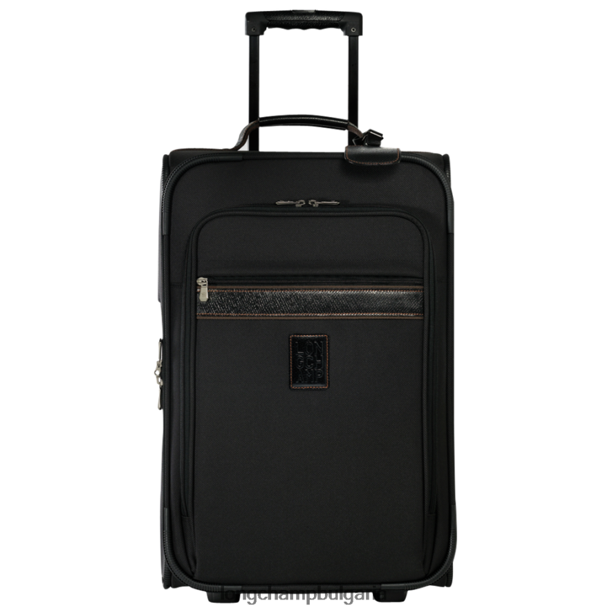 черен мъже куфар boxford чанти Longchamp 6084PZ849