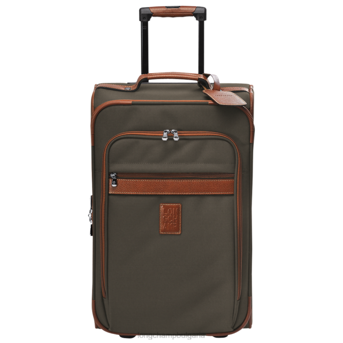 кафяво мъже куфар boxford чанти Longchamp 6084PZ850