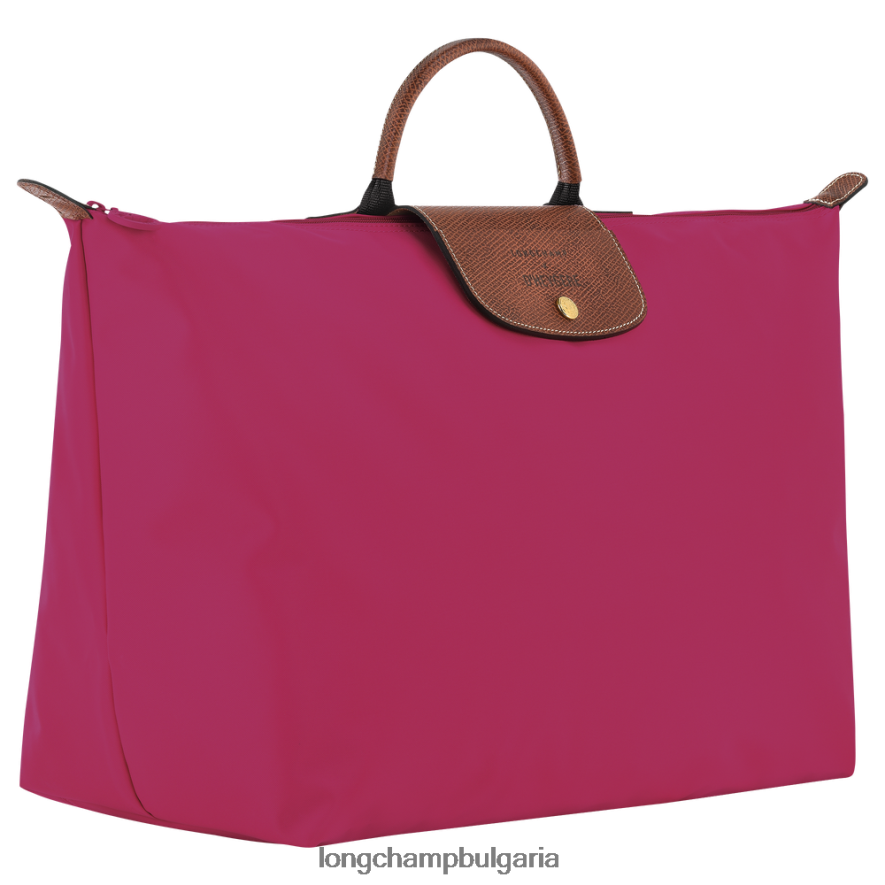 розово мъже пътна чанта / раница чанти Longchamp X D'heygere 6084PZ834