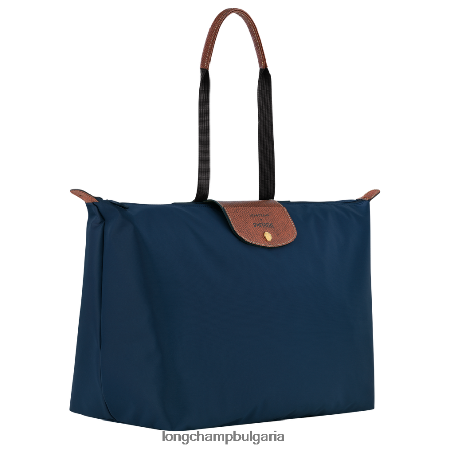 военноморски флот мъже пътна чанта / раница чанти Longchamp X D'heygere 6084PZ835