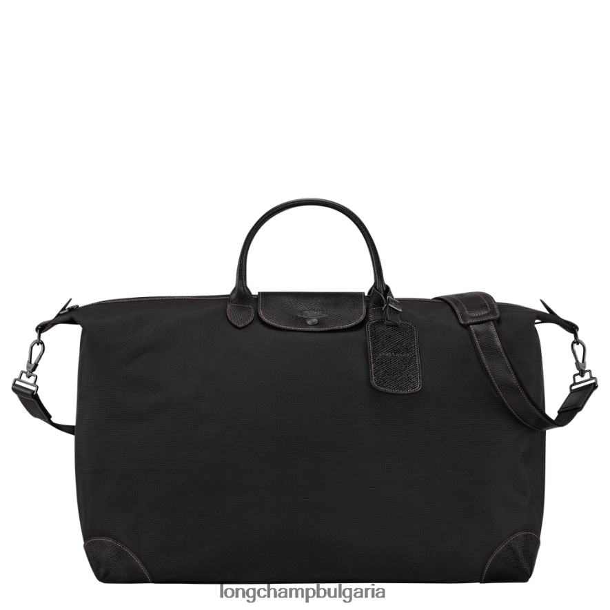 черен мъже пътна чанта boxford чанти Longchamp 6084PZ771