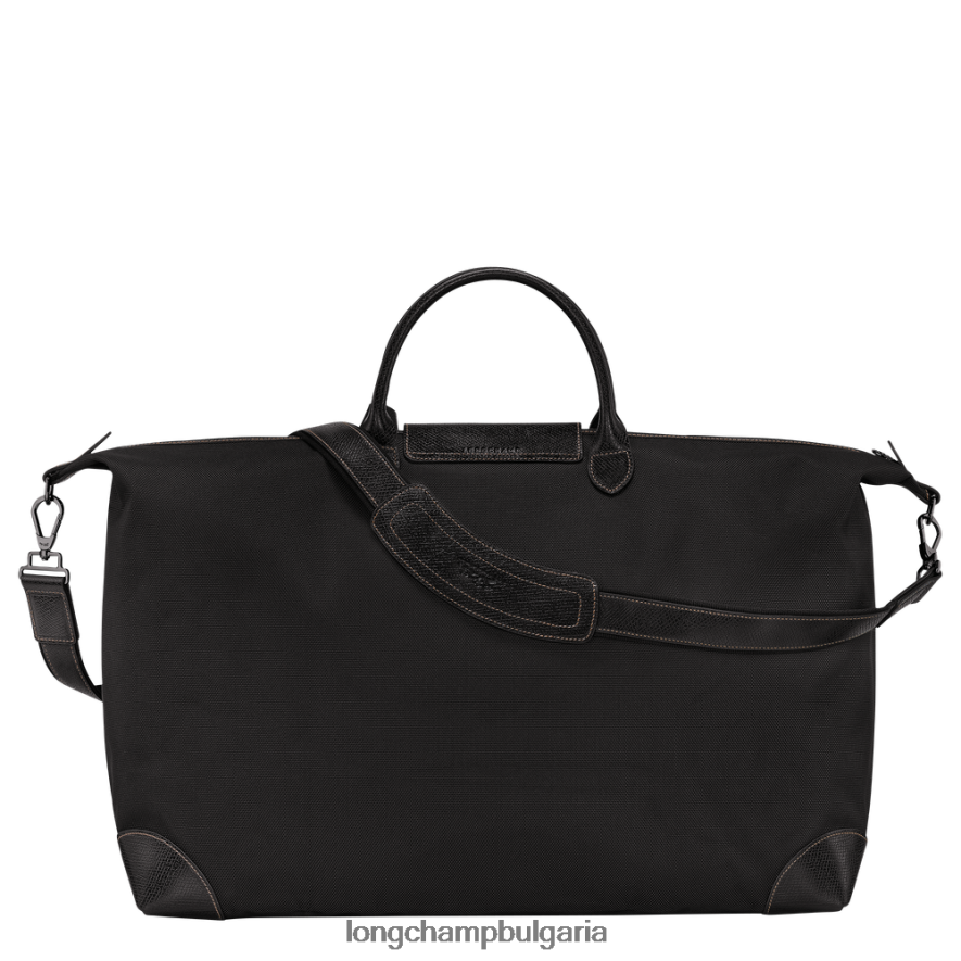 черен мъже пътна чанта boxford чанти Longchamp 6084PZ771