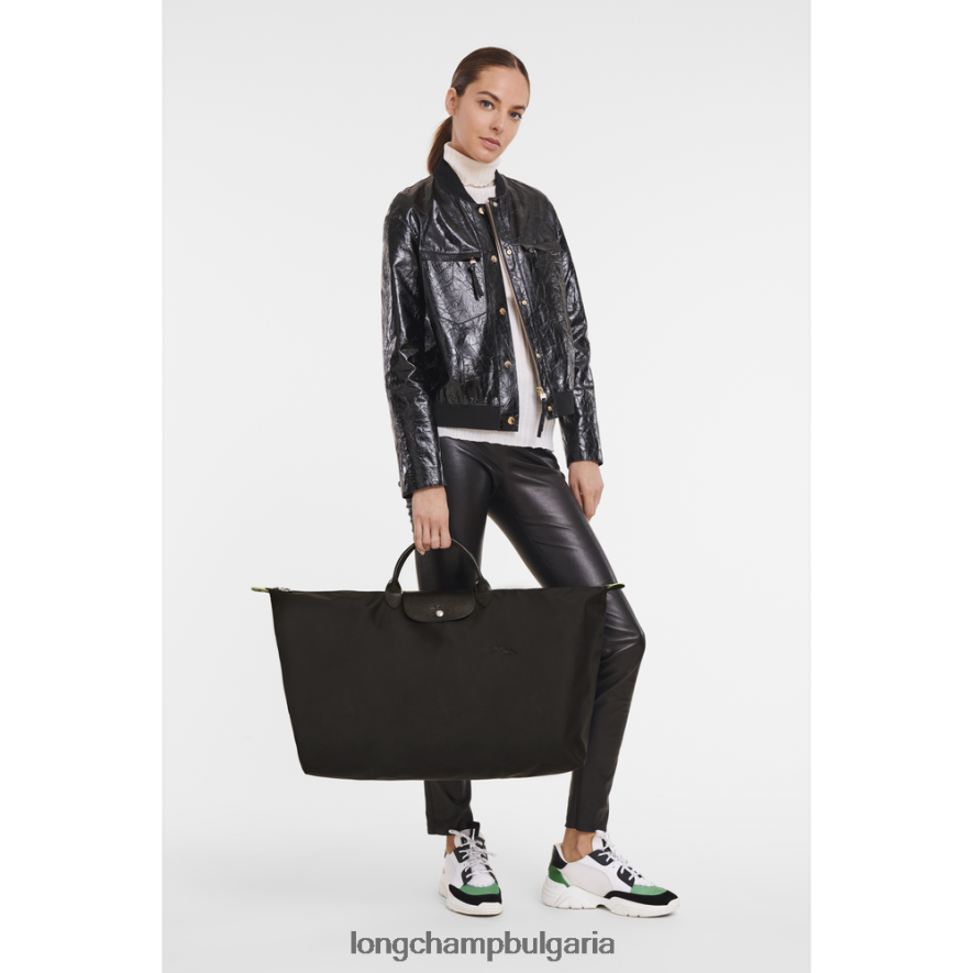 черен мъже зелена пътна чанта le pliage чанти Longchamp 6084PZ793