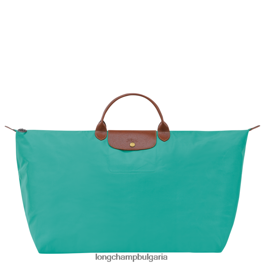 тюркоаз мъже le pliage оригинална чанта за пътуване чанти Longchamp 6084PZ816