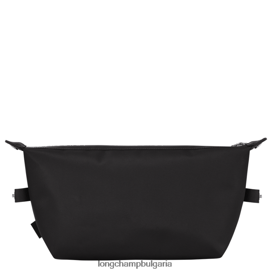 черен мъже калъф за енергийни тоалетни принадлежности le pliage чанти Longchamp 6084PZ868